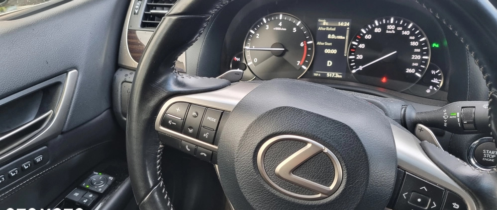 Lexus GS cena 104900 przebieg: 191000, rok produkcji 2017 z Siedlce małe 172